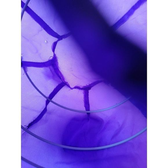 Halloween Purple candy pail bucket skull skeleton face - Picture 7 of 7